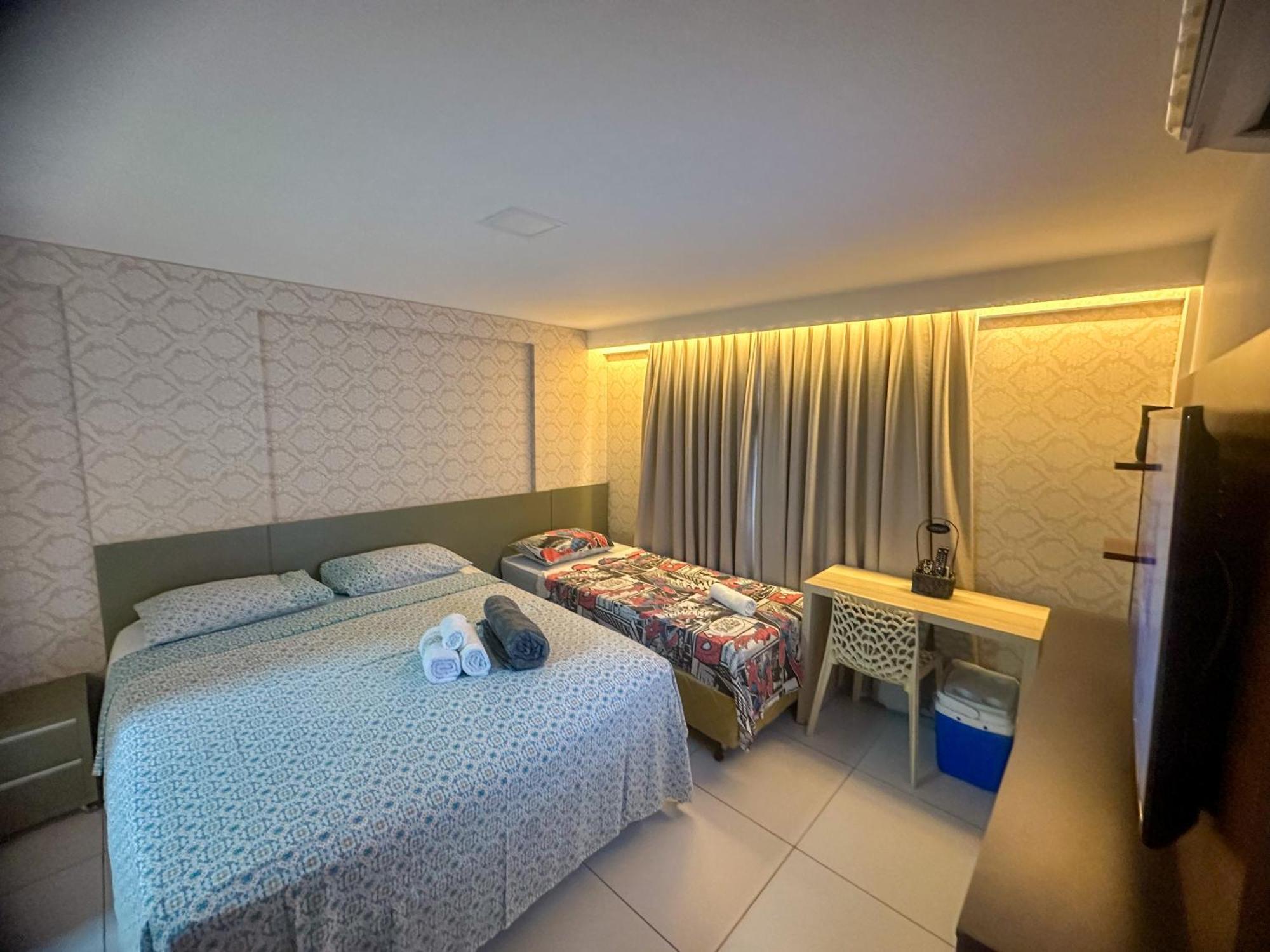 Lindo Flat Na Beira Mar De Tambau Apartamento *